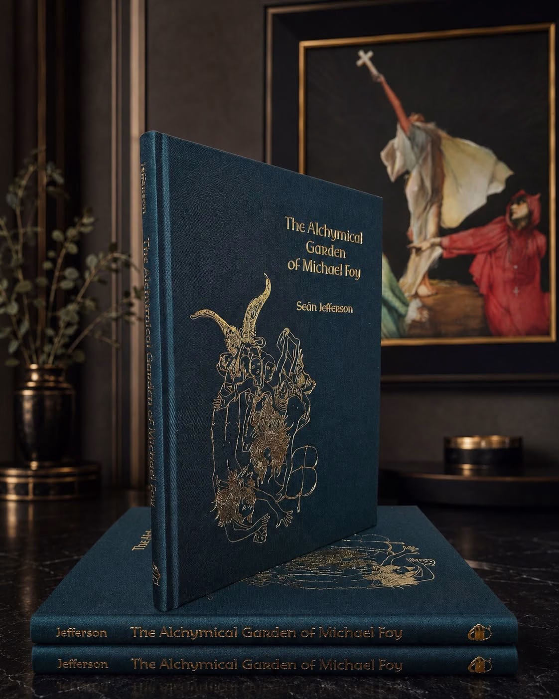 Fine Hardcover Edition of The Alchymical Garden of Michael Foy